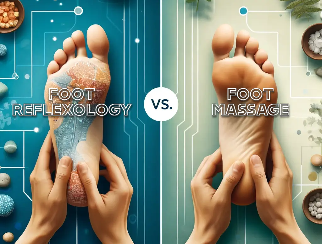 Foot Reflexology vs. Foot Massage