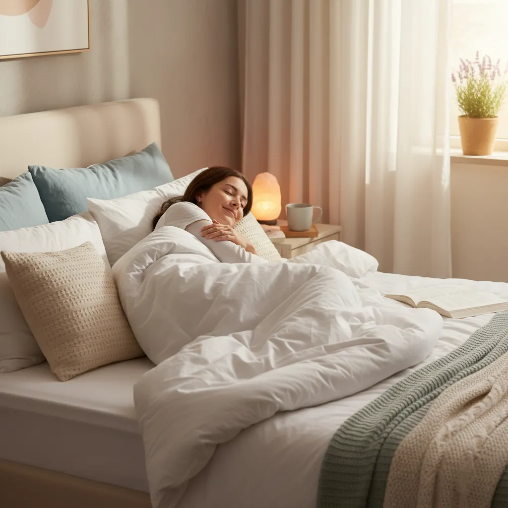 Deep, restorative sleep after regular reflexology sessions