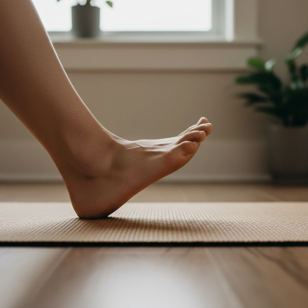 Short foot exercise for arch strengthening