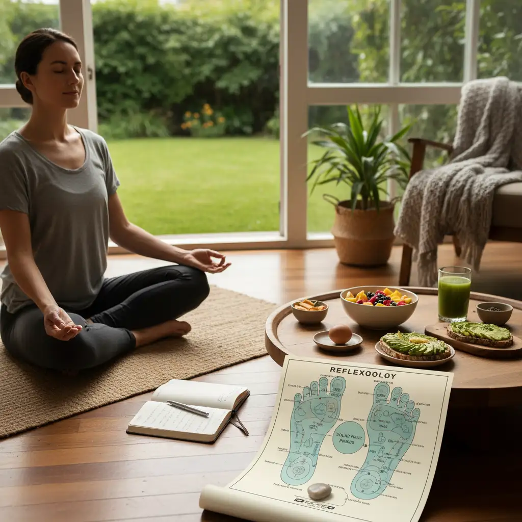 Holistic mental wellness with reflexology