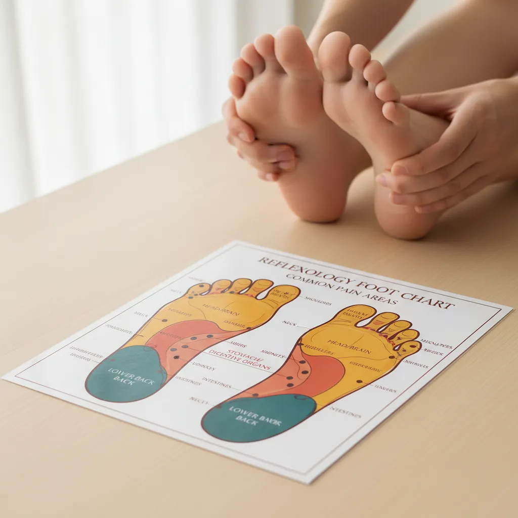 Key Reflexology Zones for Pain Relief