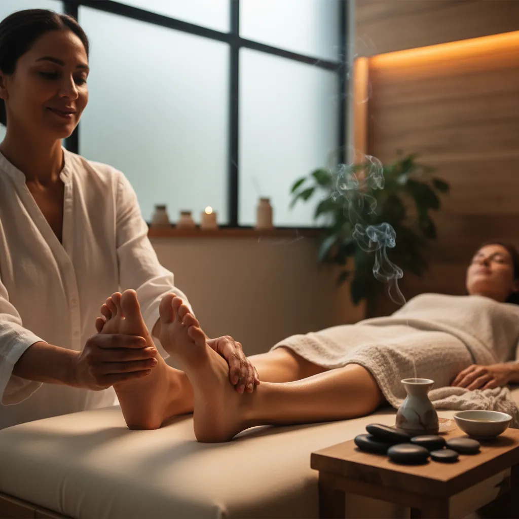 Reflexology Session for Holistic Pain Relief