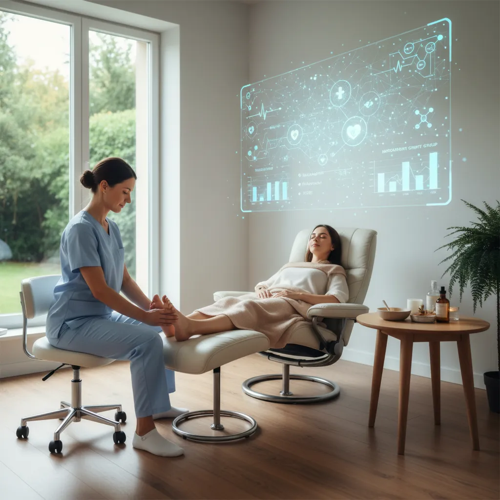 Clinical research on reflexology efficacy