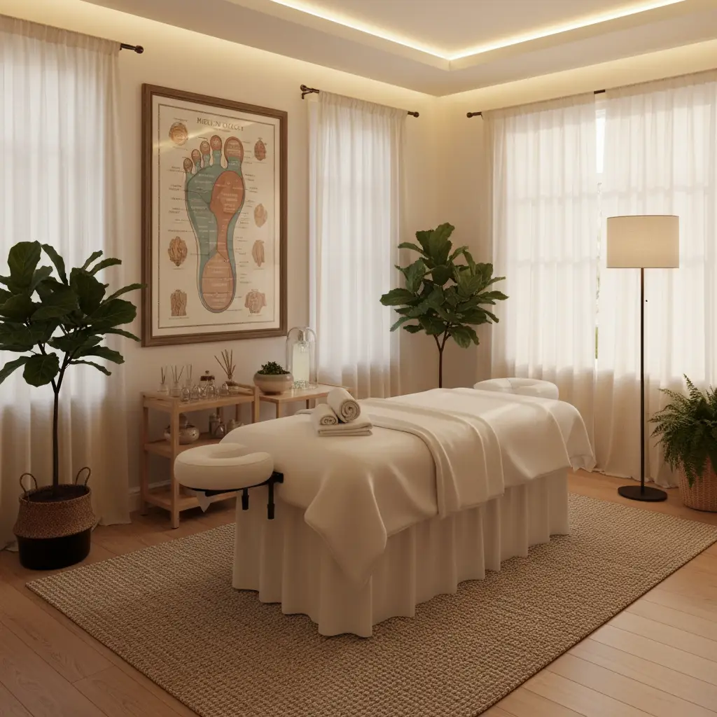 Holistic wellness clinic in Auckland offering reflexology and complementary therapies